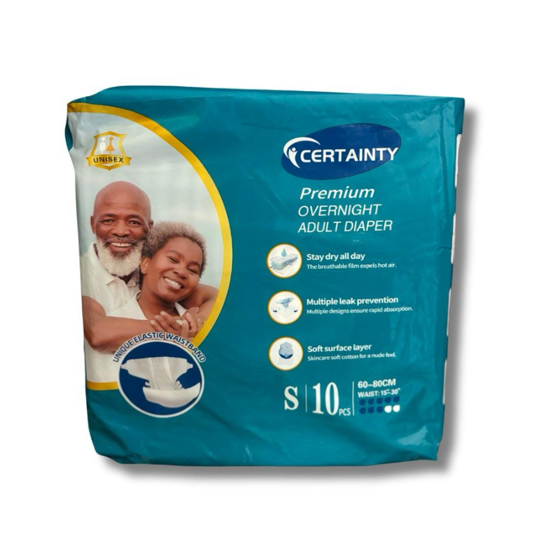 Certainty Premium Overnight Adult Diaper M/10
